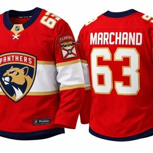 Florida Panthers Brad Marchand Fanatics NHL Hockey Home Jersey Men’s XL